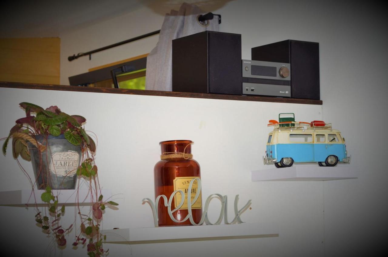 La Tiny House Terra Nostra Apartment Saint-Bazile ภายนอก รูปภาพ