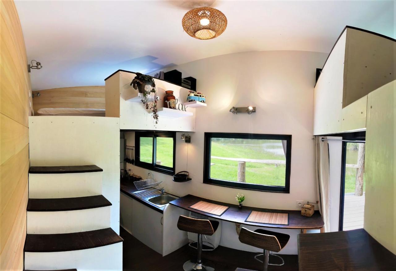 La Tiny House Terra Nostra Apartment Saint-Bazile ภายนอก รูปภาพ