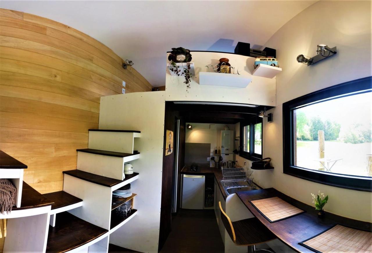 La Tiny House Terra Nostra Apartment Saint-Bazile ภายนอก รูปภาพ